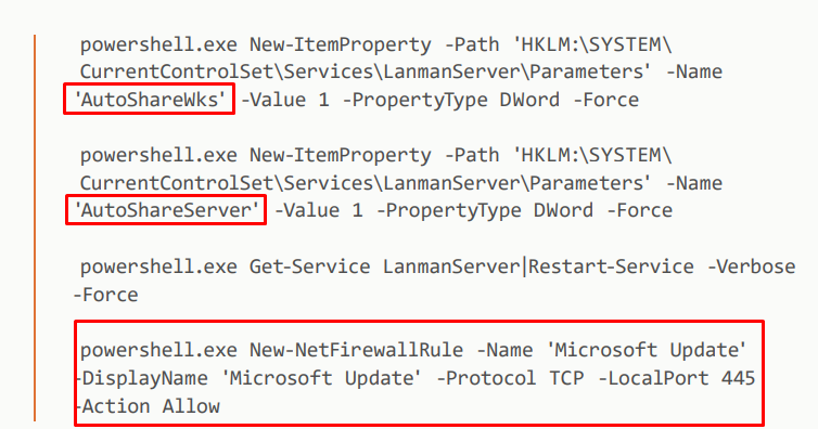 PowerShell SMB Masking